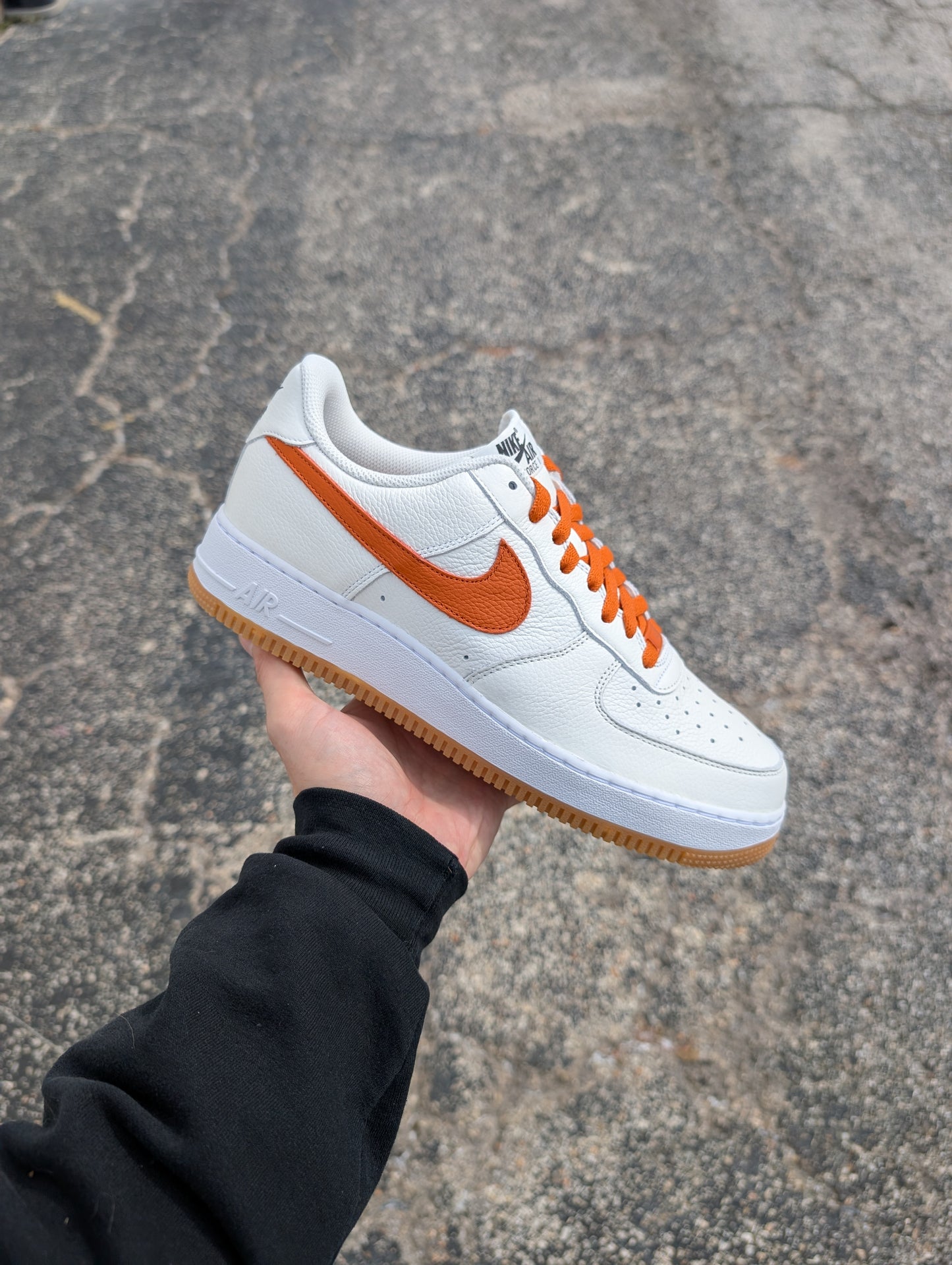 Nike Air Force 1 "White/Sail-Orange" (2022)