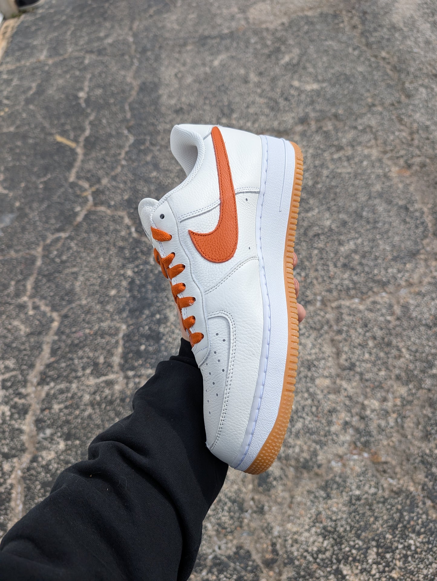 Nike Air Force 1 "White/Sail-Orange" (2022)