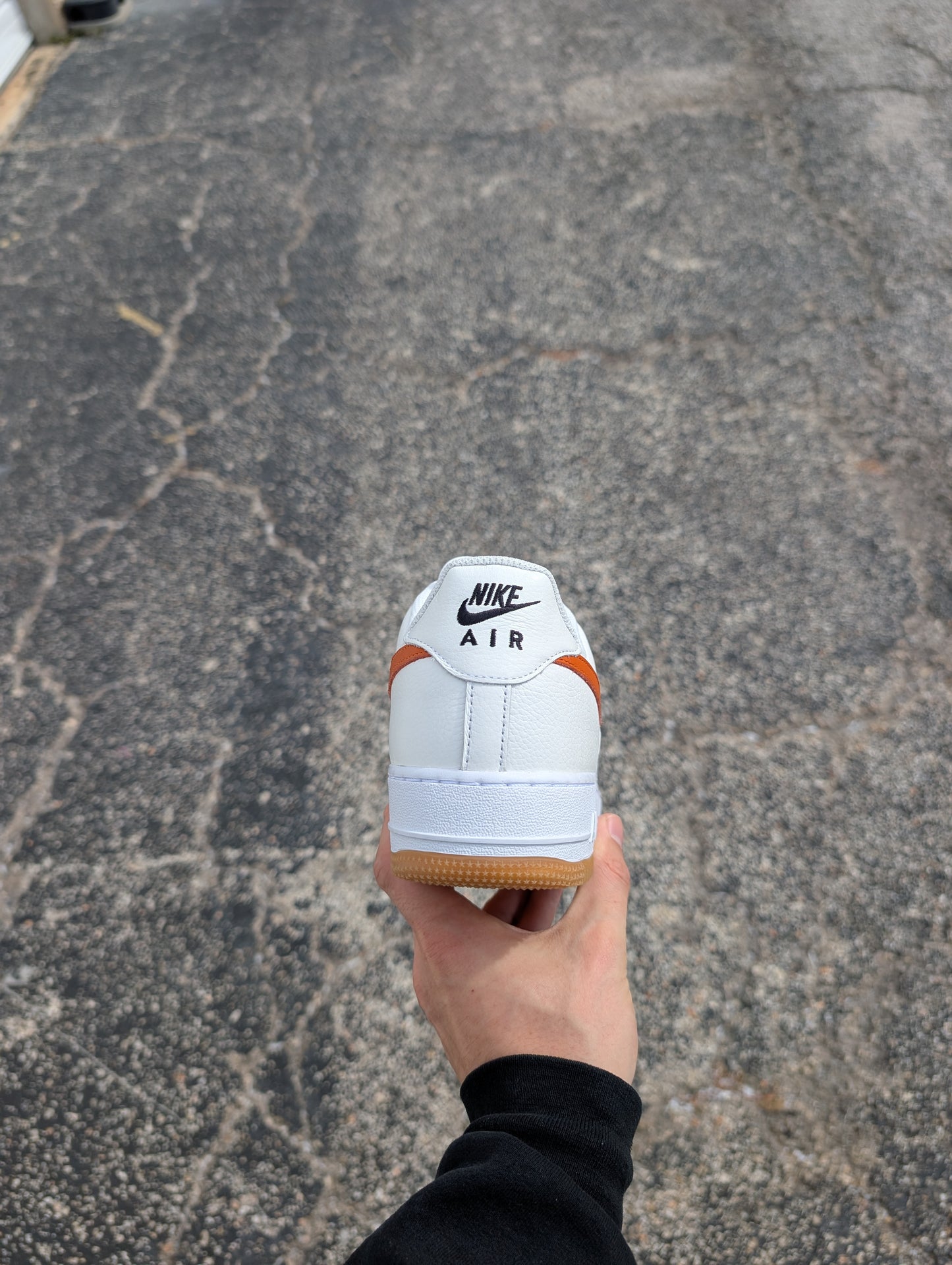 Nike Air Force 1 "White/Sail-Orange" (2022)