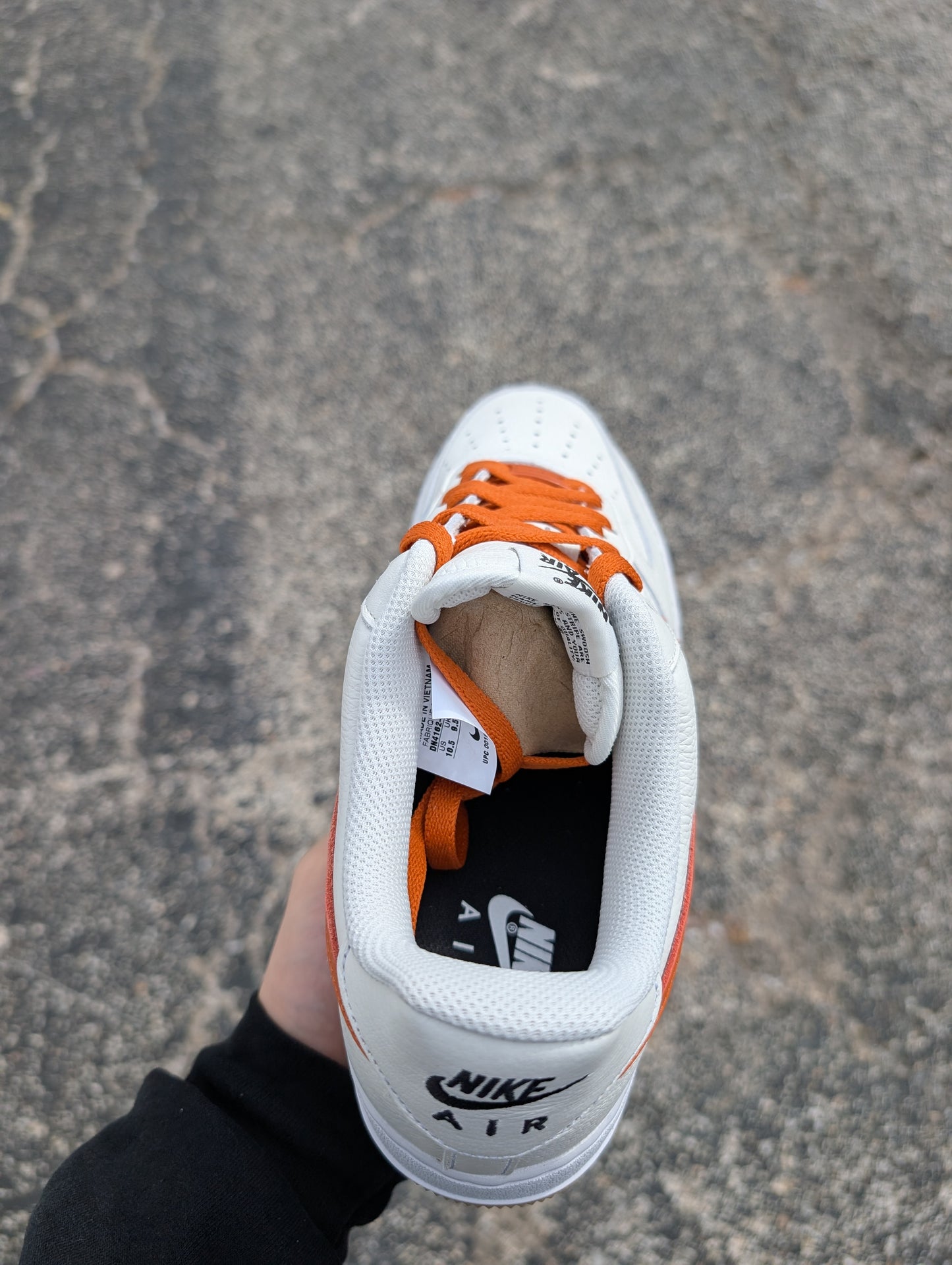 Nike Air Force 1 "White/Sail-Orange" (2022)