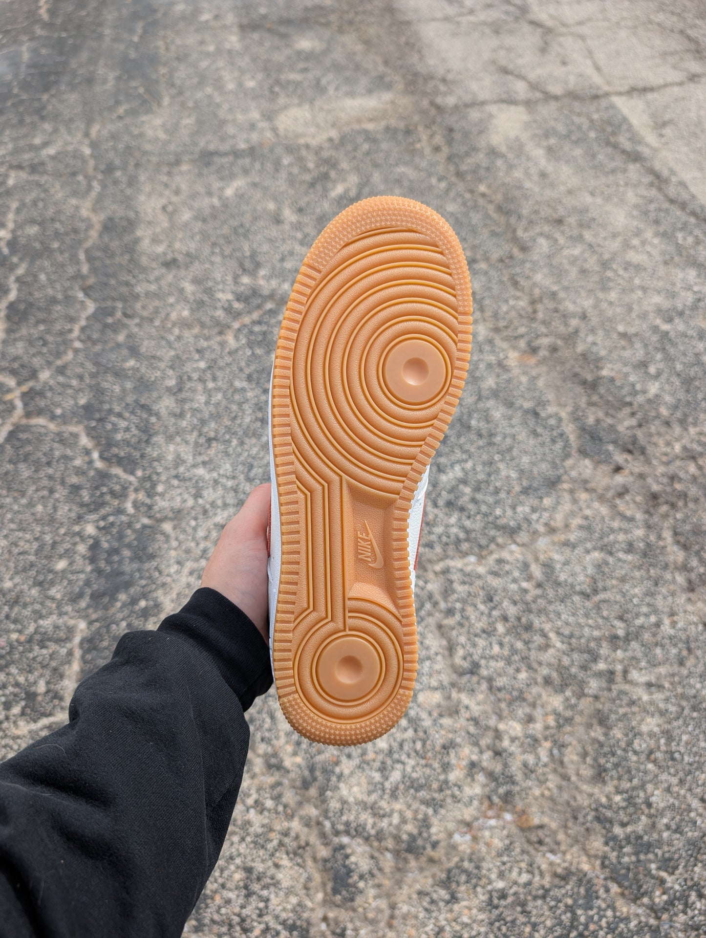 Nike Air Force 1 "White/Sail-Orange" (2022)