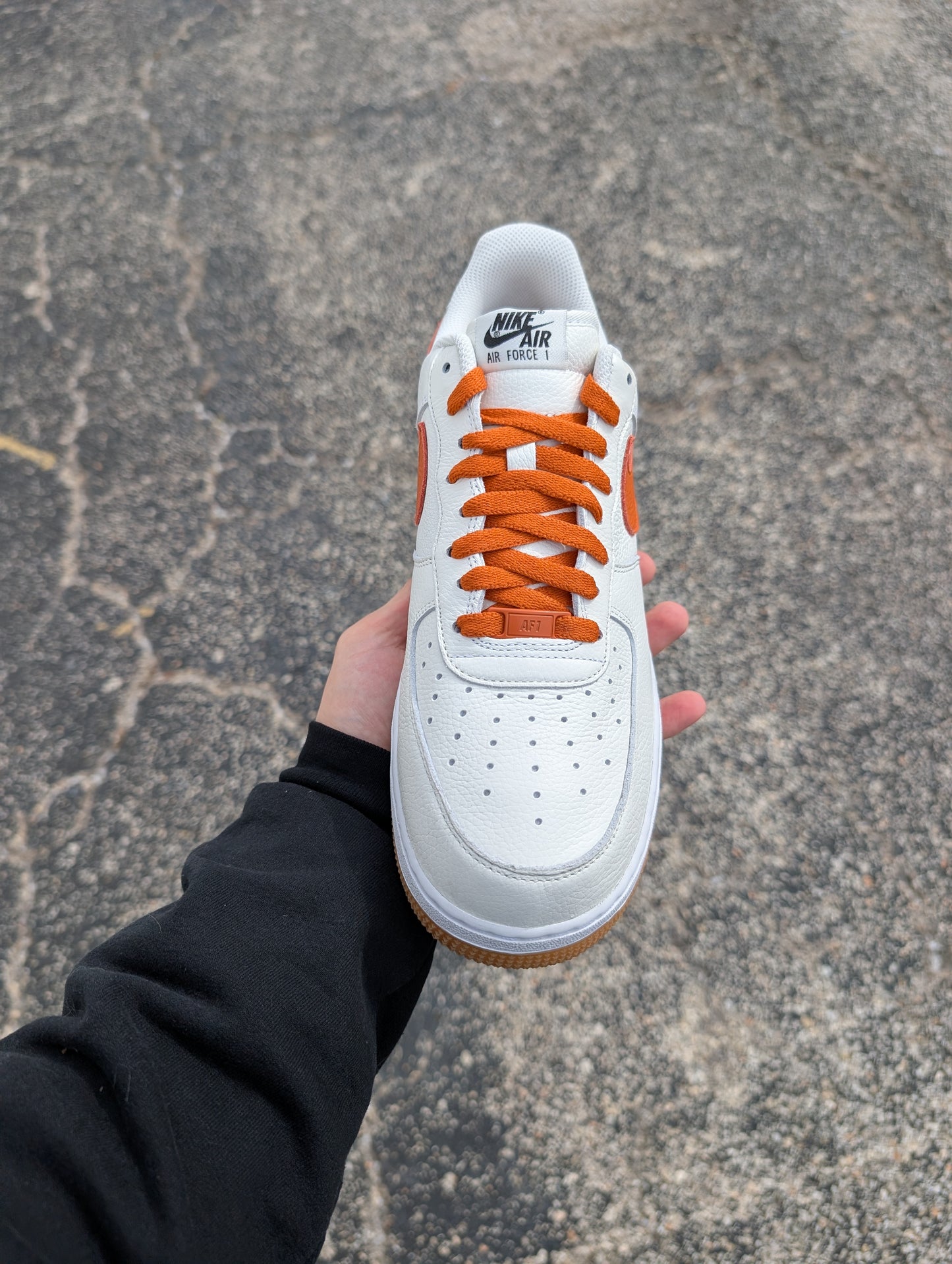 Nike Air Force 1 "White/Sail-Orange" (2022)