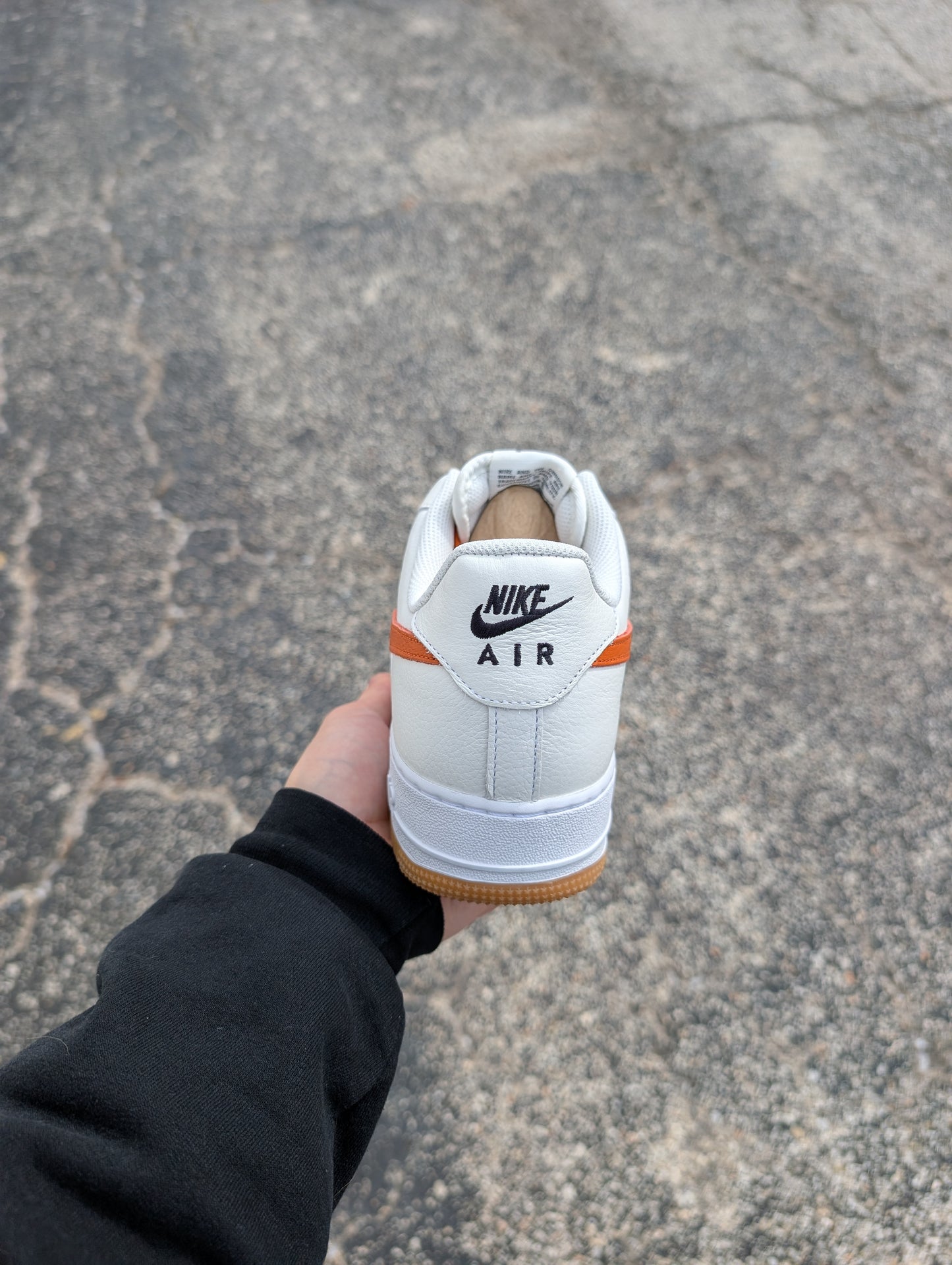Nike Air Force 1 "White/Sail-Orange" (2022)