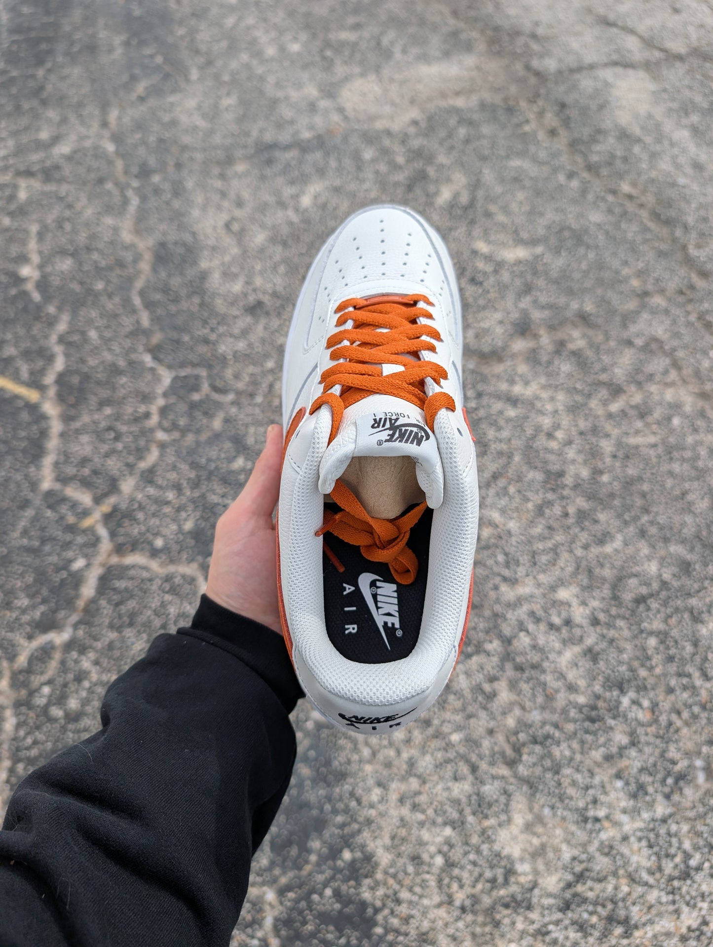 Nike Air Force 1 "White/Sail-Orange" (2022)