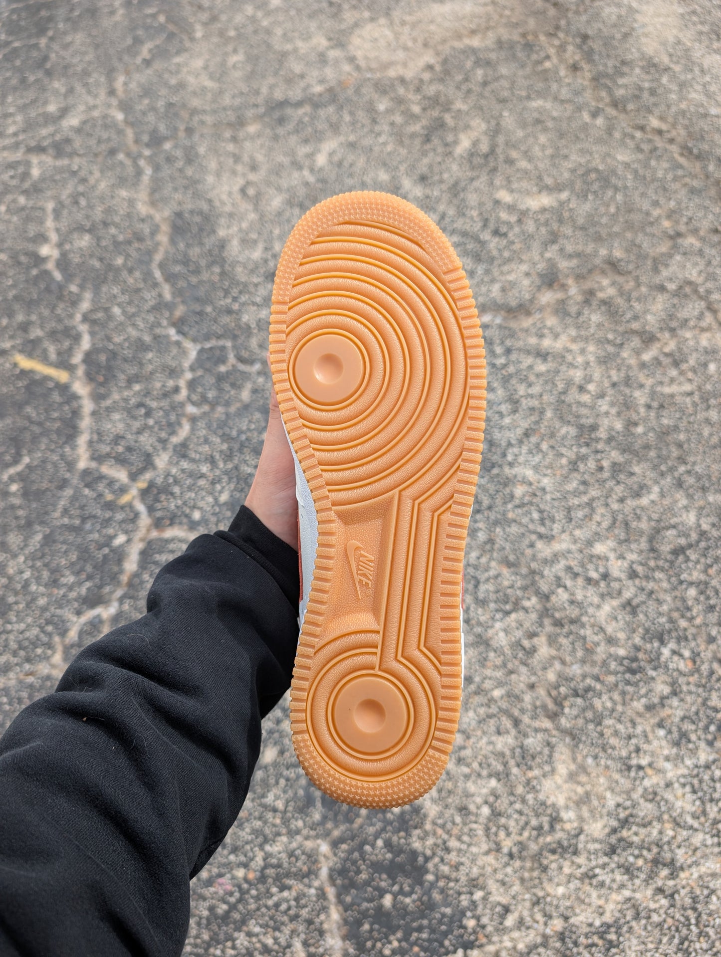 Nike Air Force 1 "White/Sail-Orange" (2022)