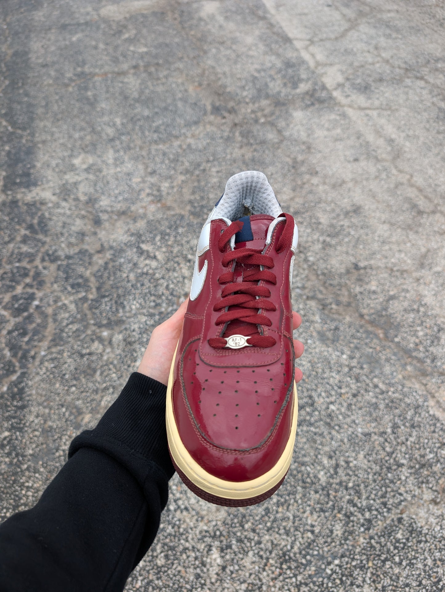 Nike Air Force 1 "Cavs Lebron Patent" (2006)