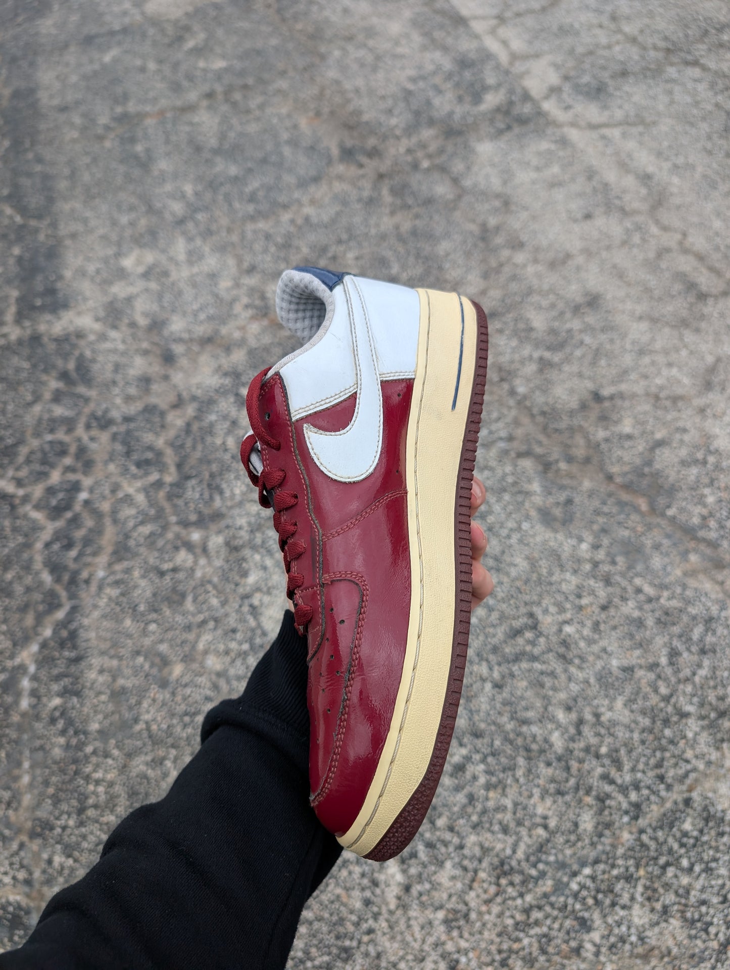 Nike Air Force 1 "Cavs Lebron Patent" (2006)