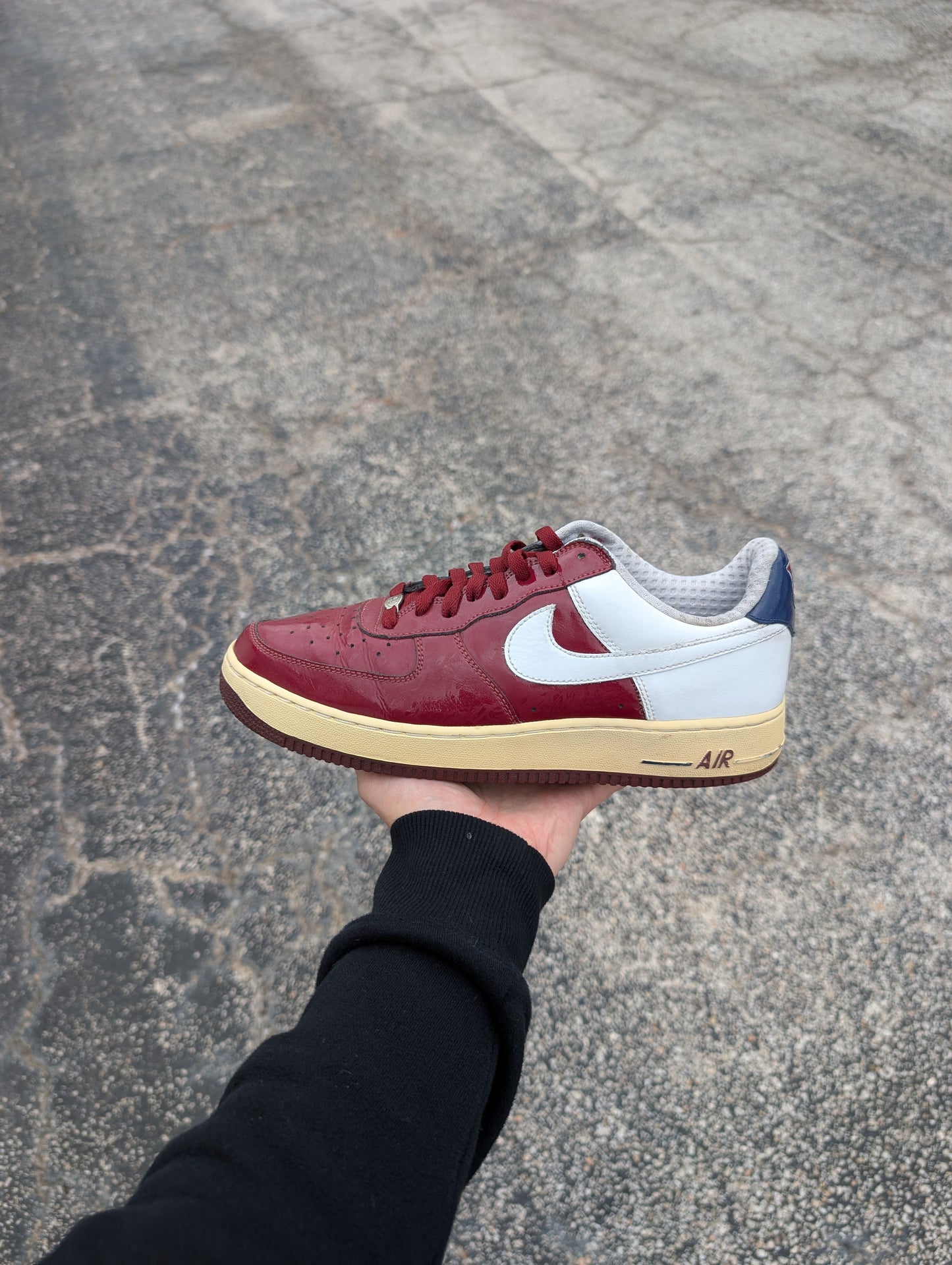 Nike Air Force 1 "Cavs Lebron Patent" (2006)