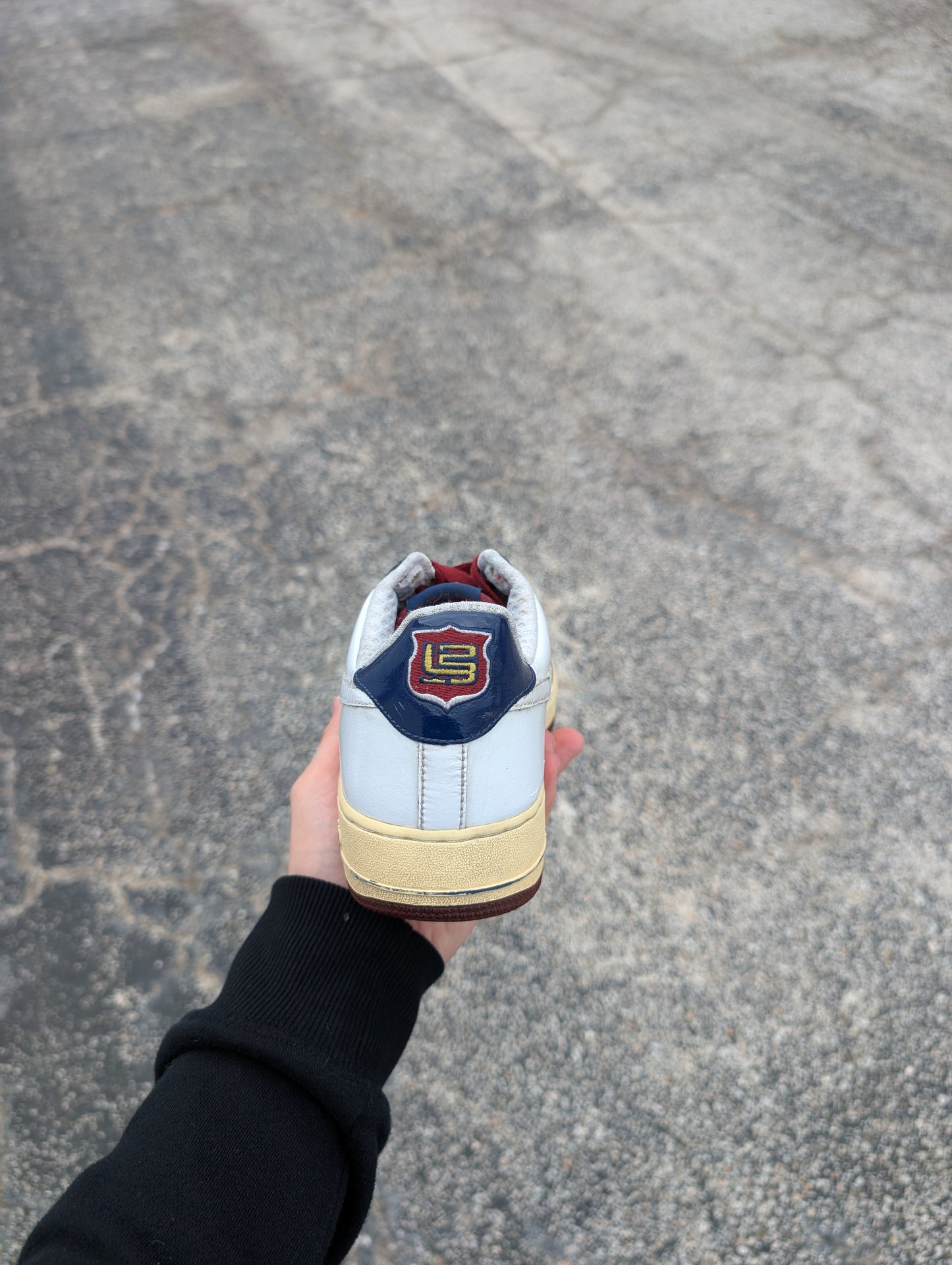 Nike Air Force 1 "Cavs Lebron Patent" (2006)