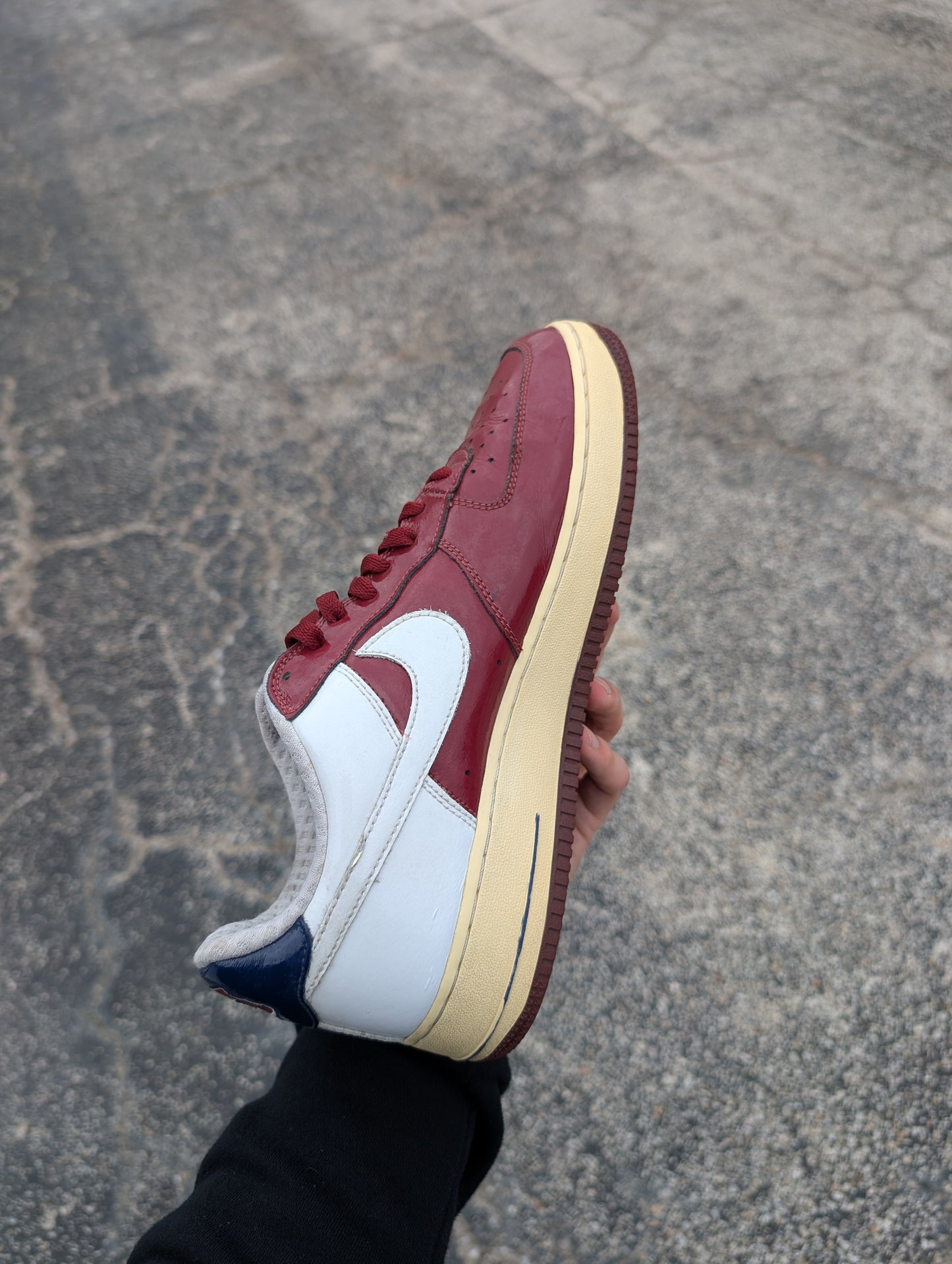 Nike Air Force 1 "Cavs Lebron Patent" (2006)