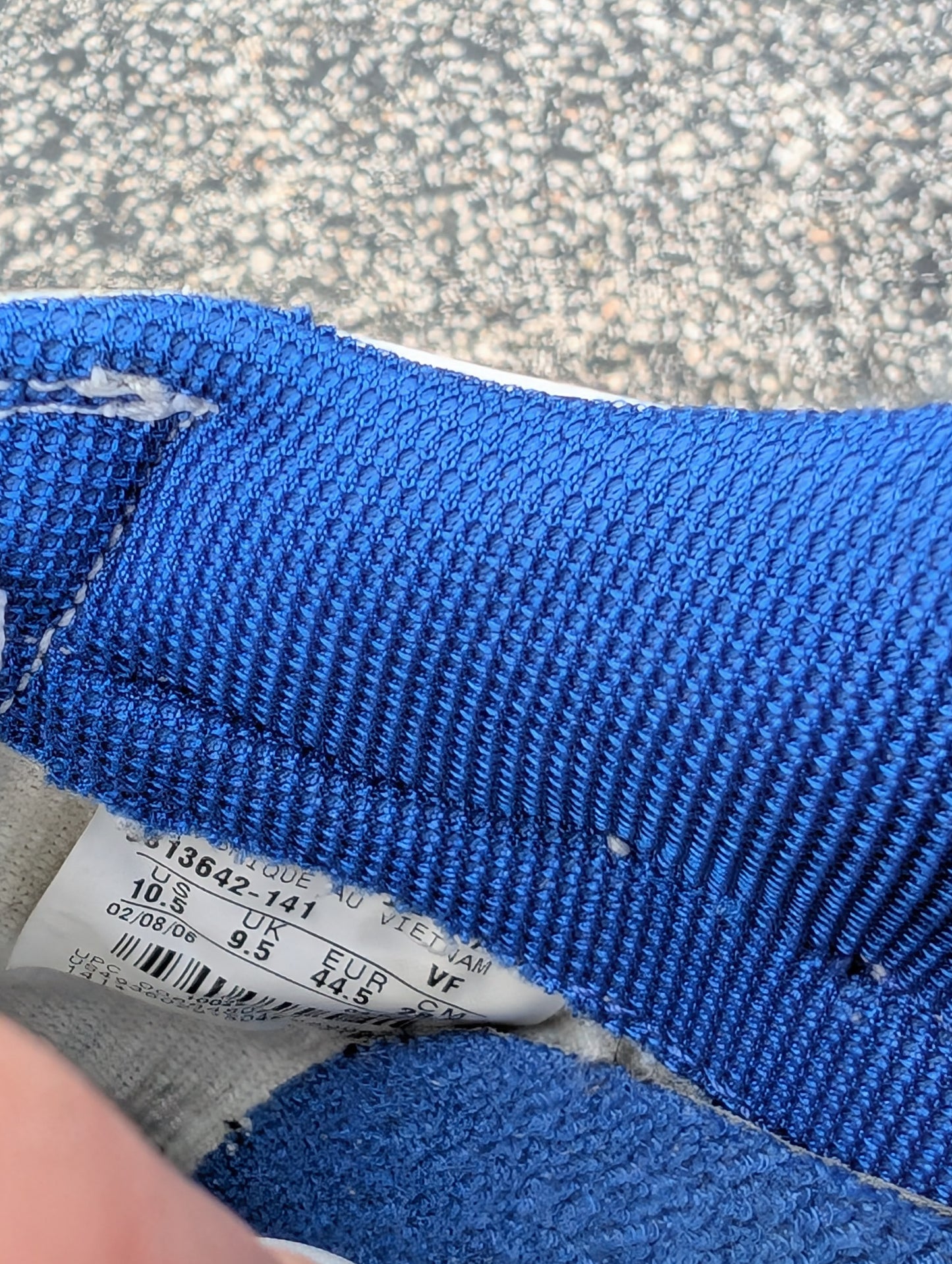 Nike Air Force 1 "White/Varsity Royal" (2006)