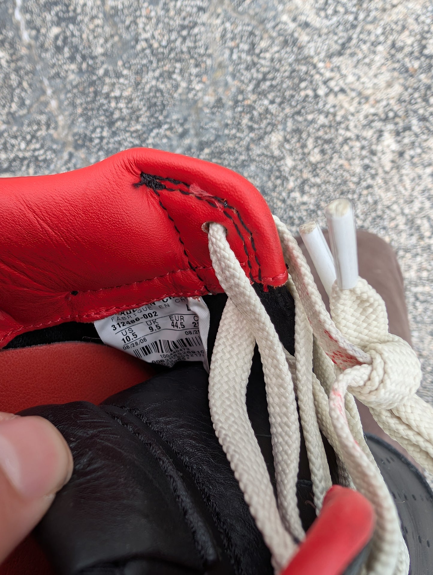 Nike Air Force 1 "Inside Out: Red" (2006)