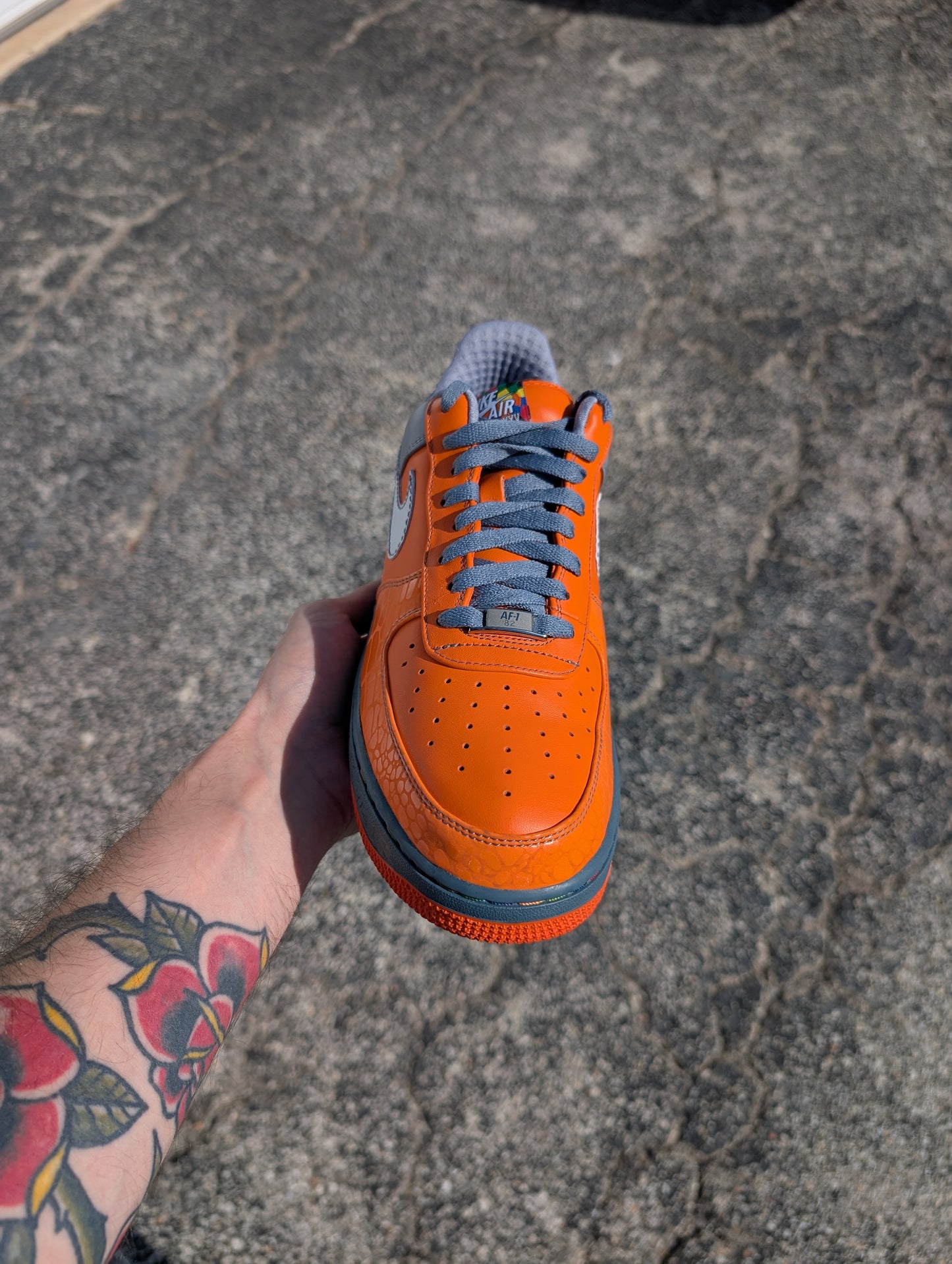 Nike Air Force 1 "Gaucho's Gym: Orange" (2007)