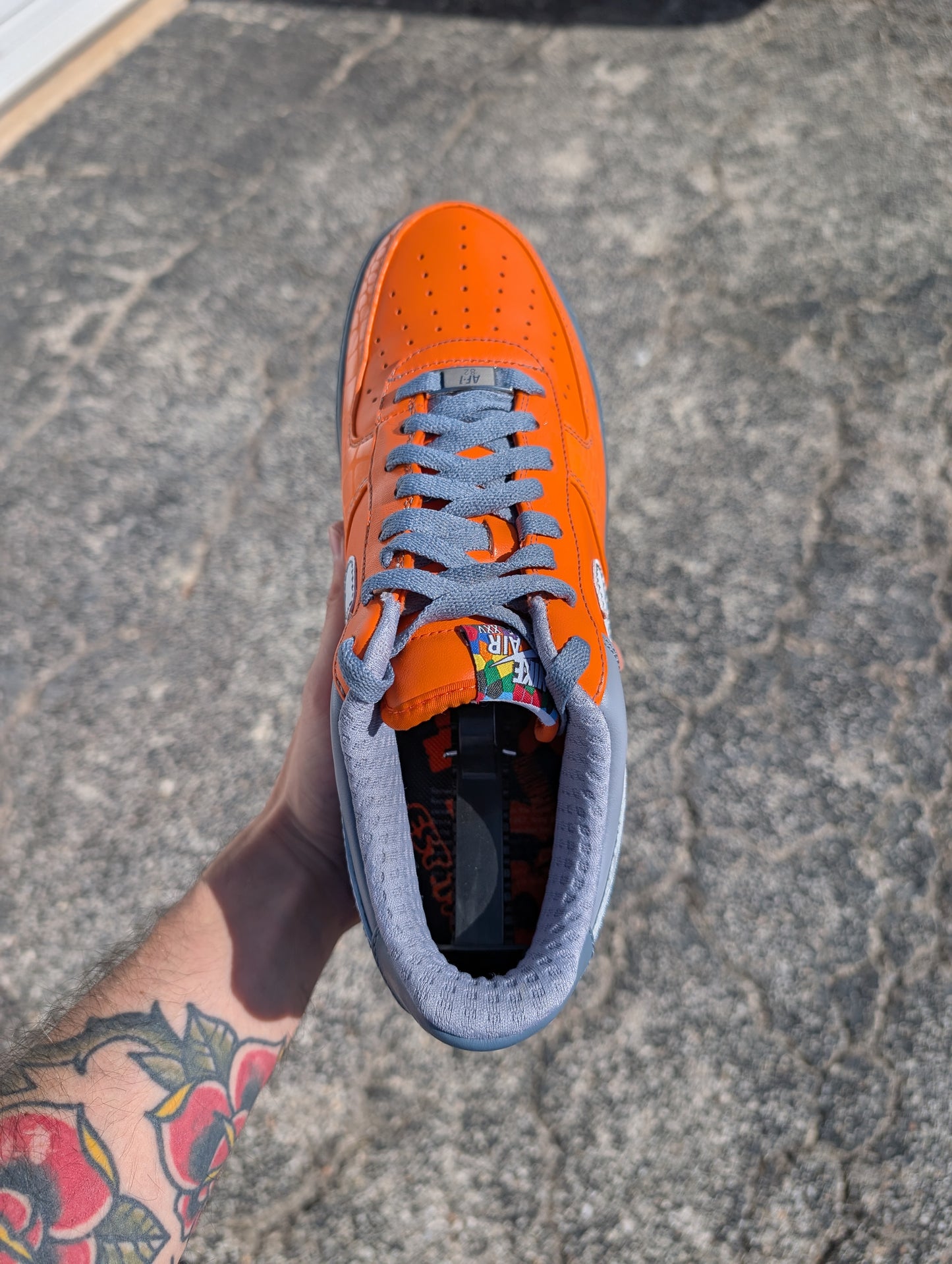 Nike Air Force 1 "Gaucho's Gym: Orange" (2007)