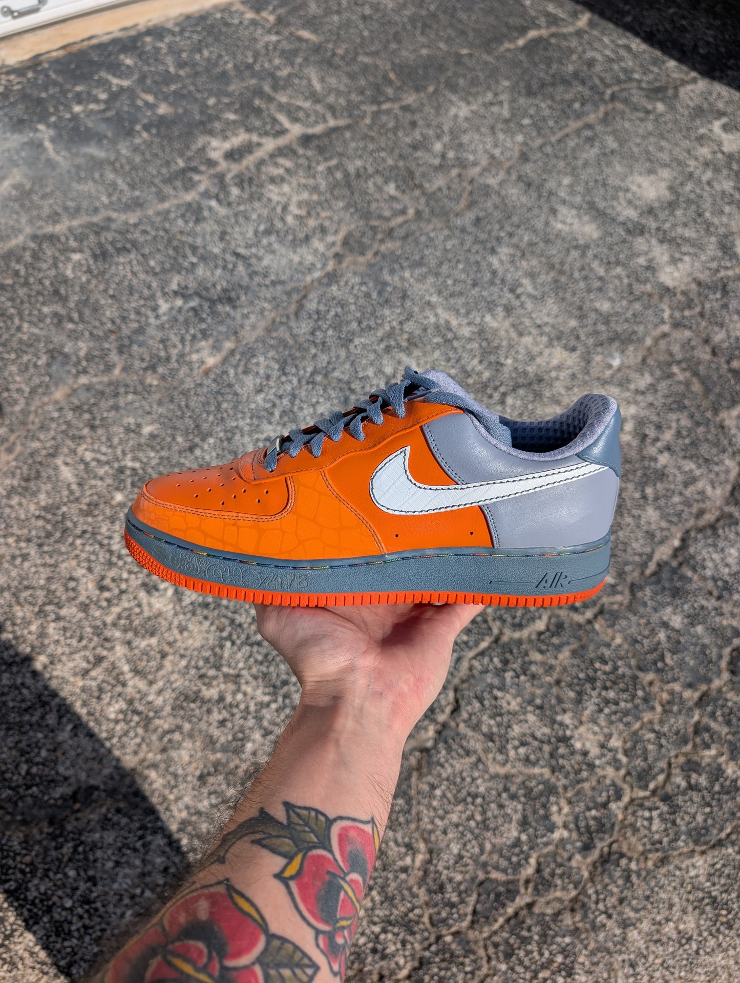 Nike Air Force 1 "Gaucho's Gym: Orange" (2007)