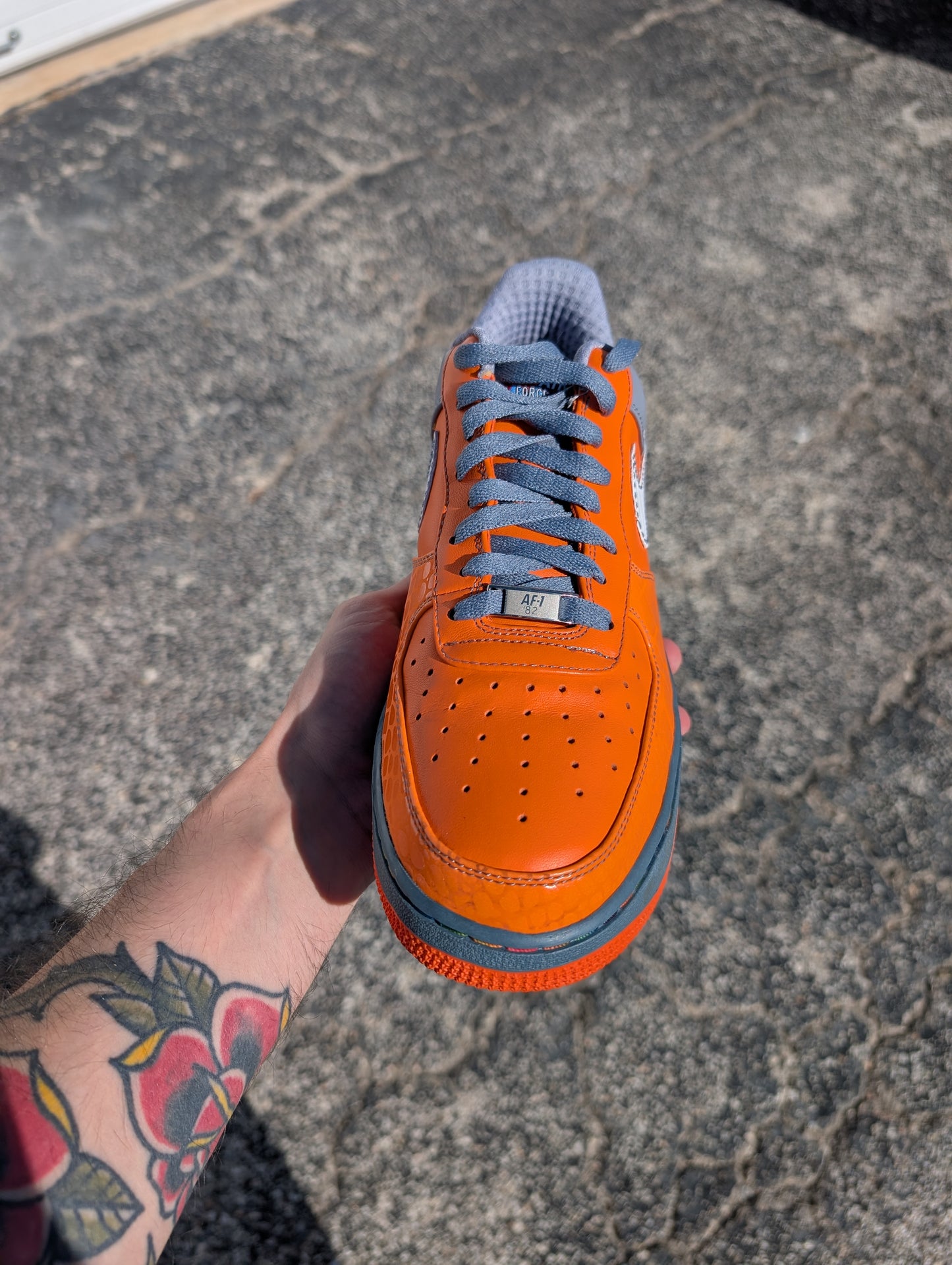 Nike Air Force 1 "Gaucho's Gym: Orange" (2007)