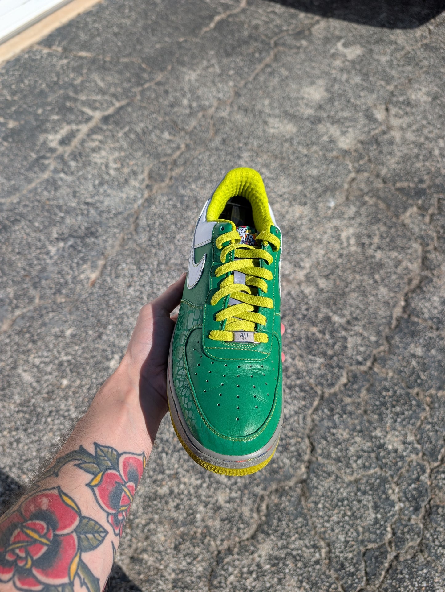 Nike Air Force 1 "Gaucho's Gym: Green" (2007)