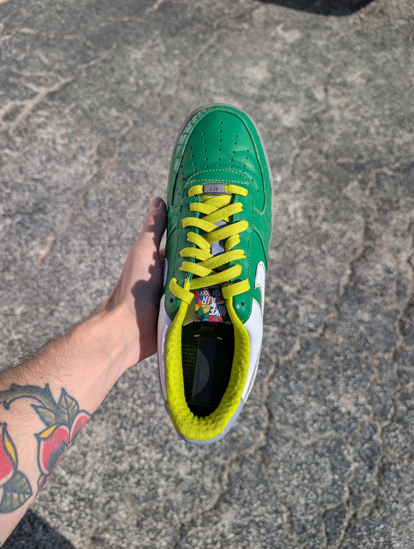 Nike Air Force 1 "Gaucho's Gym: Green" (2007)