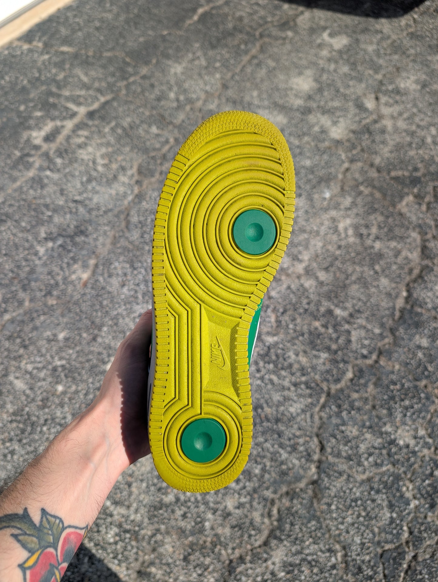 Nike Air Force 1 "Gaucho's Gym: Green" (2007)