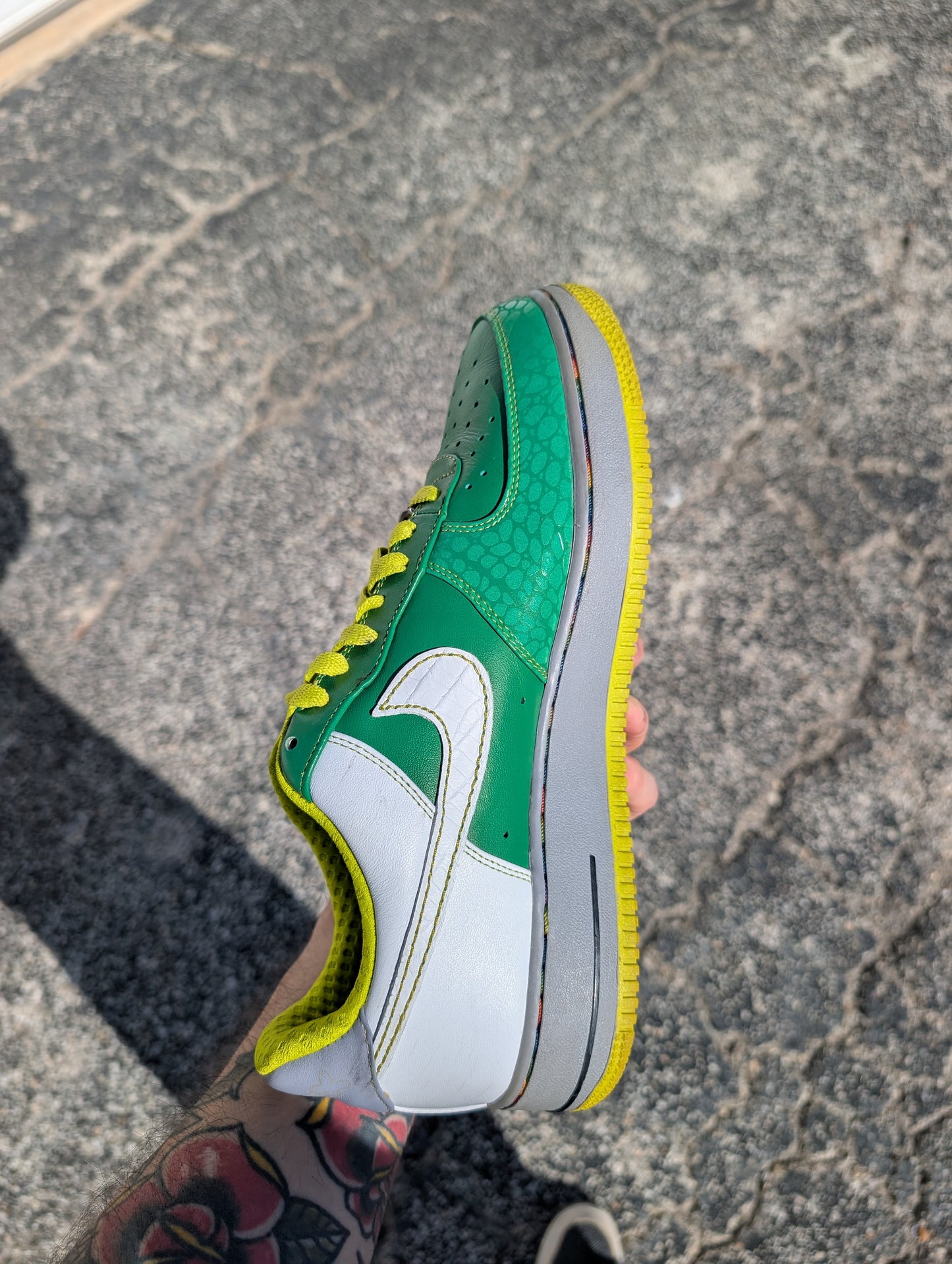 Nike Air Force 1 "Gaucho's Gym: Green" (2007)