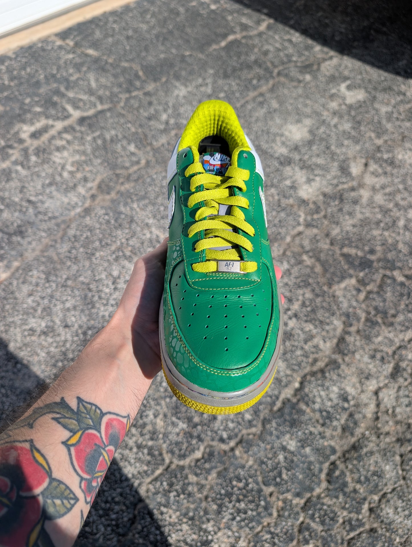 Nike Air Force 1 "Gaucho's Gym: Green" (2007)