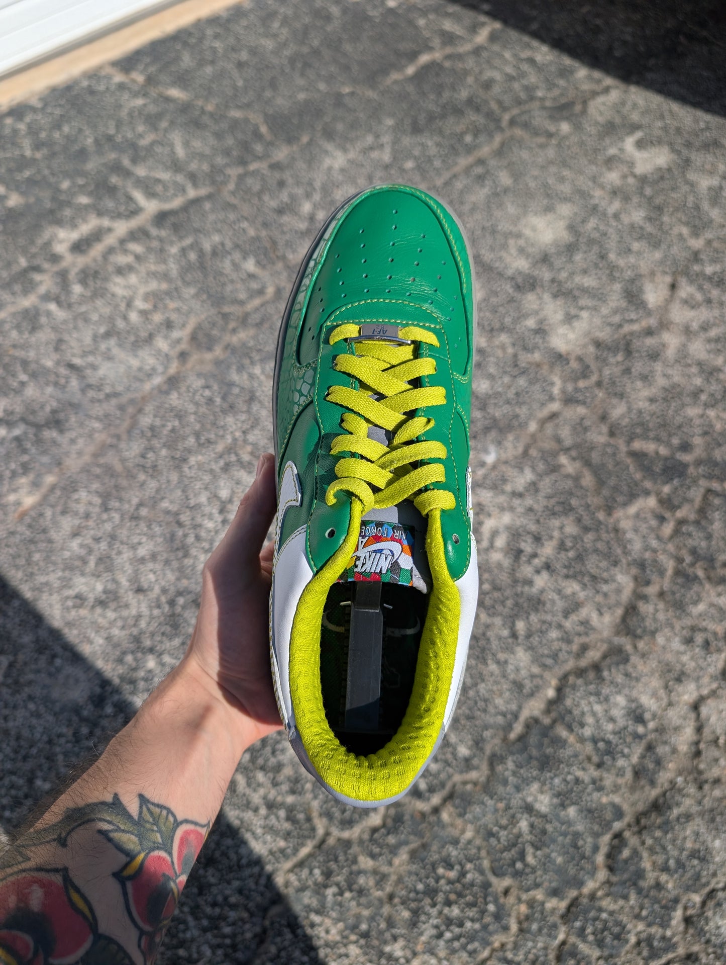 Nike Air Force 1 "Gaucho's Gym: Green" (2007)