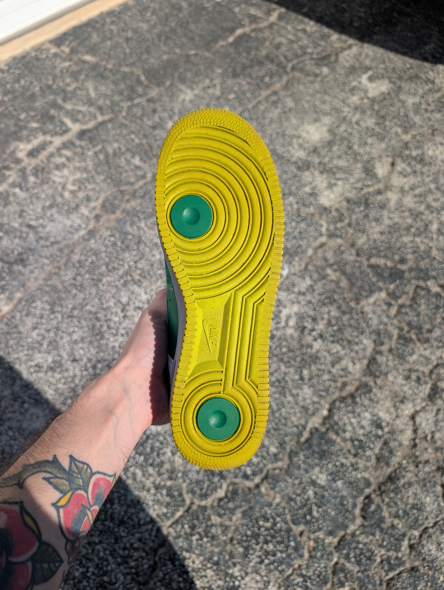 Nike Air Force 1 "Gaucho's Gym: Green" (2007)