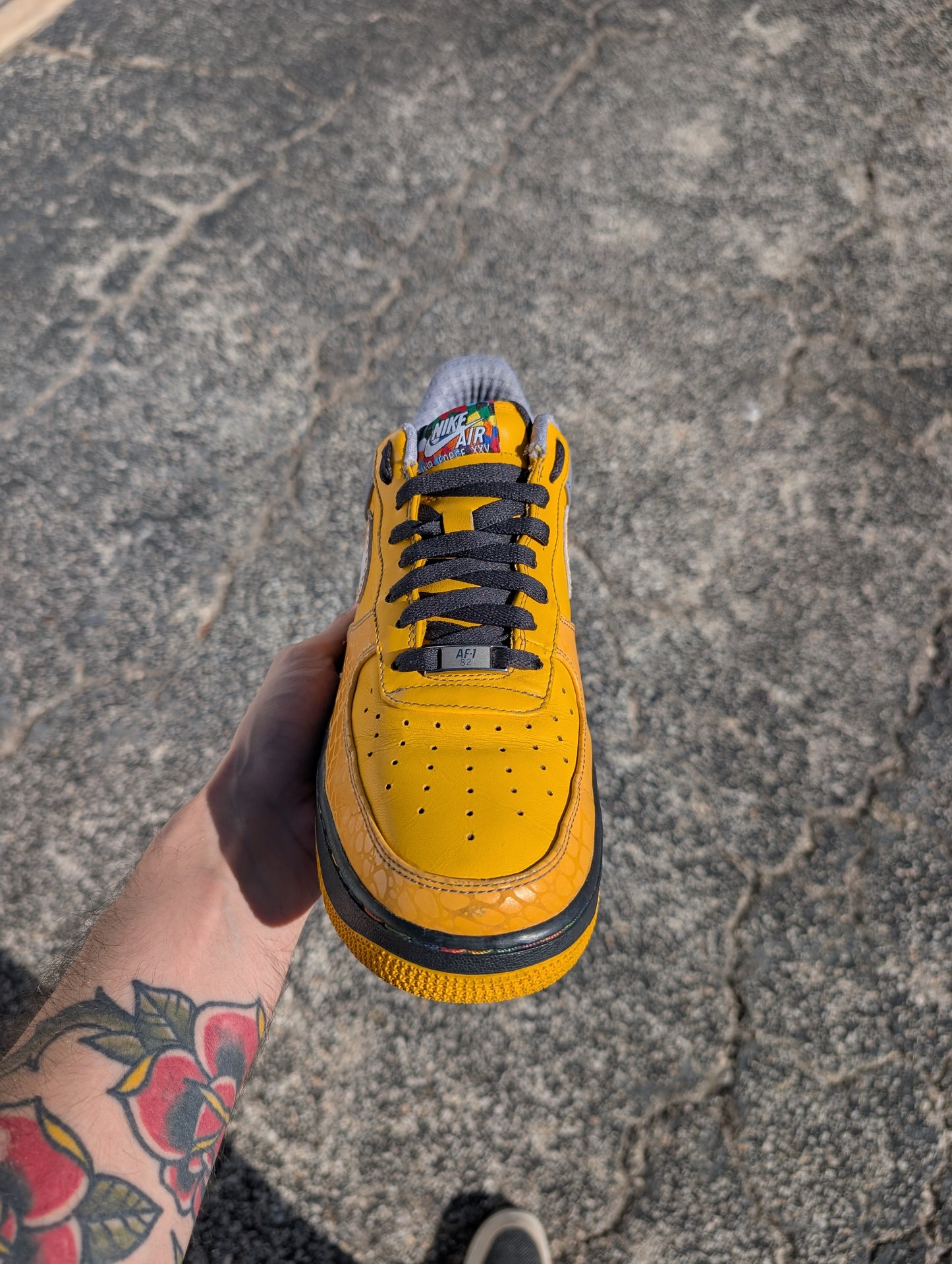 Nike Air Force 1 "Gaucho's Gym: Yellow" (2007)
