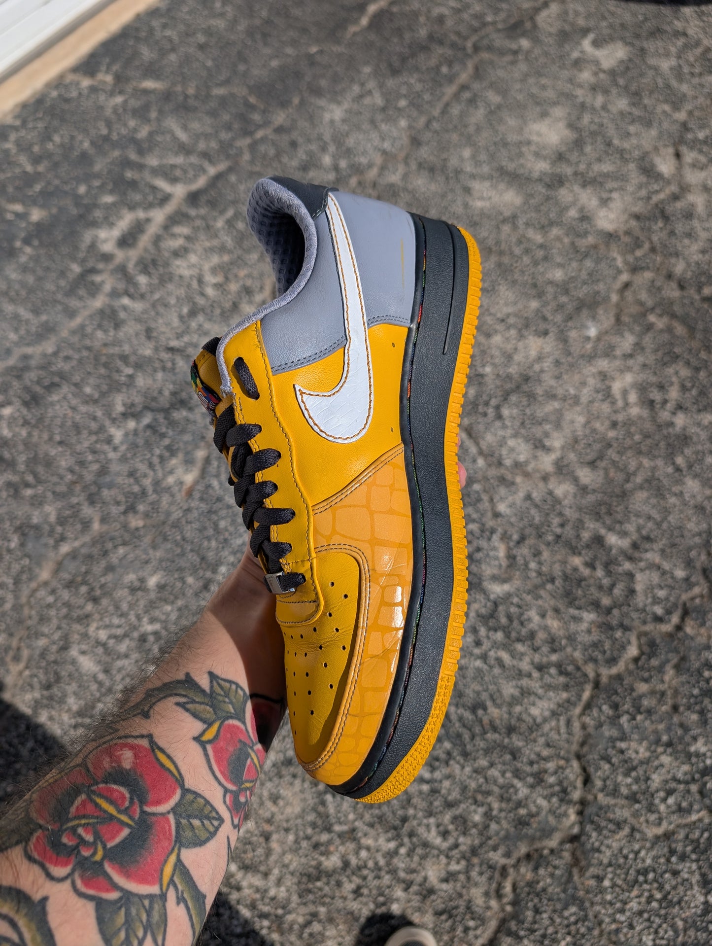 Nike Air Force 1 "Gaucho's Gym: Yellow" (2007)