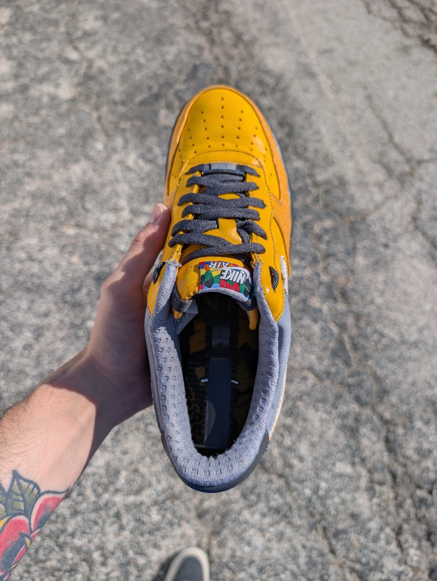 Nike Air Force 1 "Gaucho's Gym: Yellow" (2007)