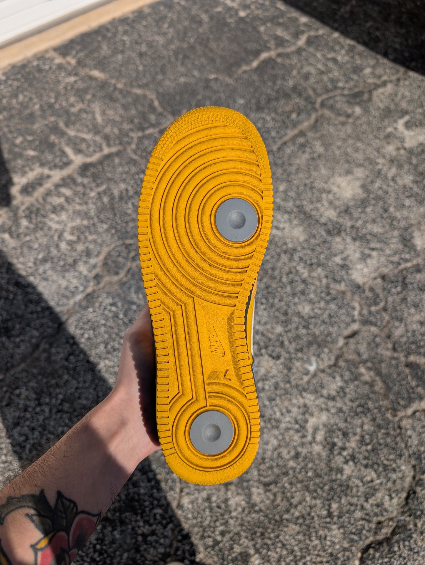 Nike Air Force 1 "Gaucho's Gym: Yellow" (2007)