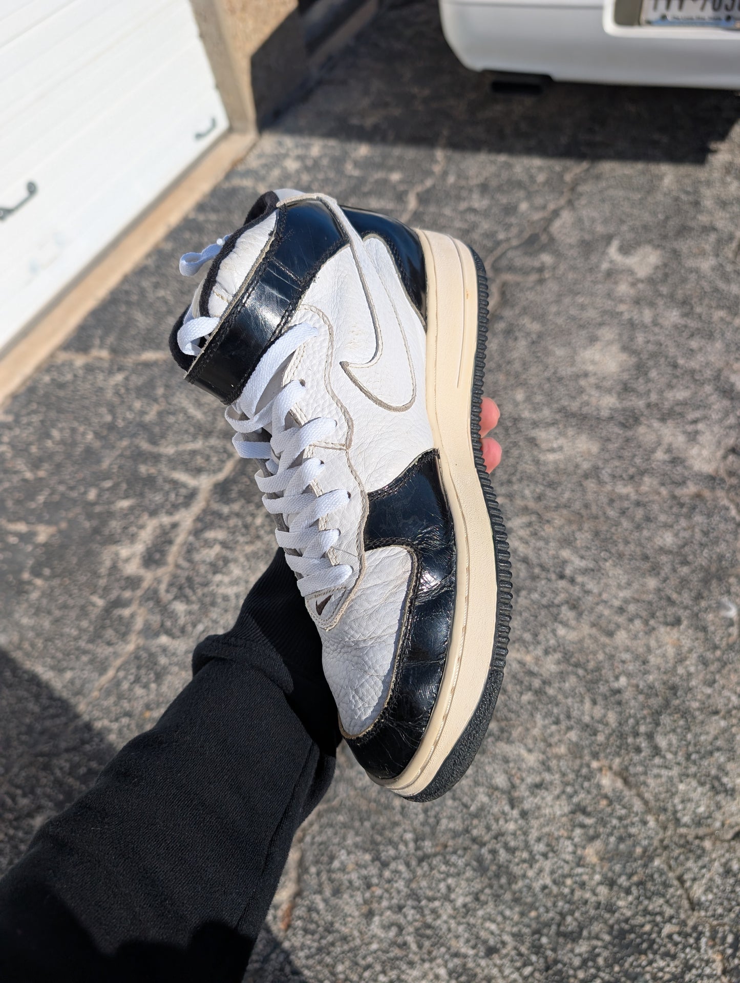 Nike Air Force 1 "Mid SC Black" (1995)