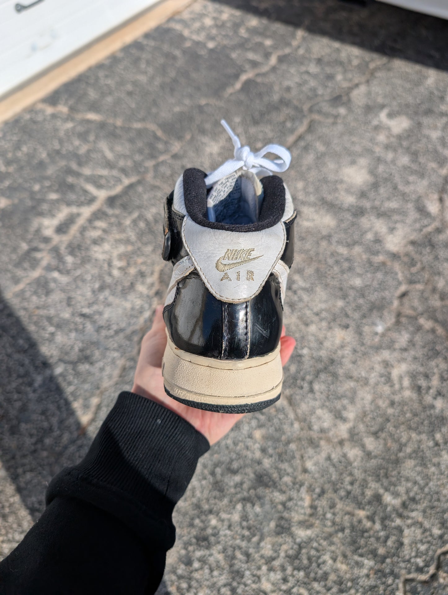 Nike Air Force 1 "Mid SC Black" (1995)