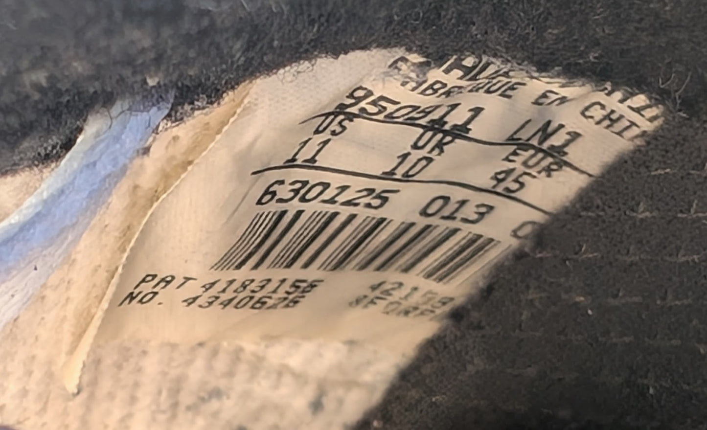 Nike Air Force 1 "Mid SC Black" (1995)